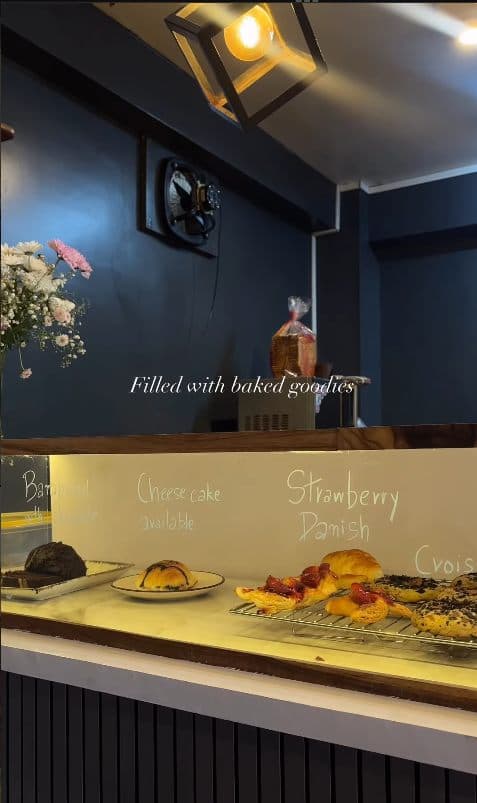 Inside Kaizen — the bakery counter